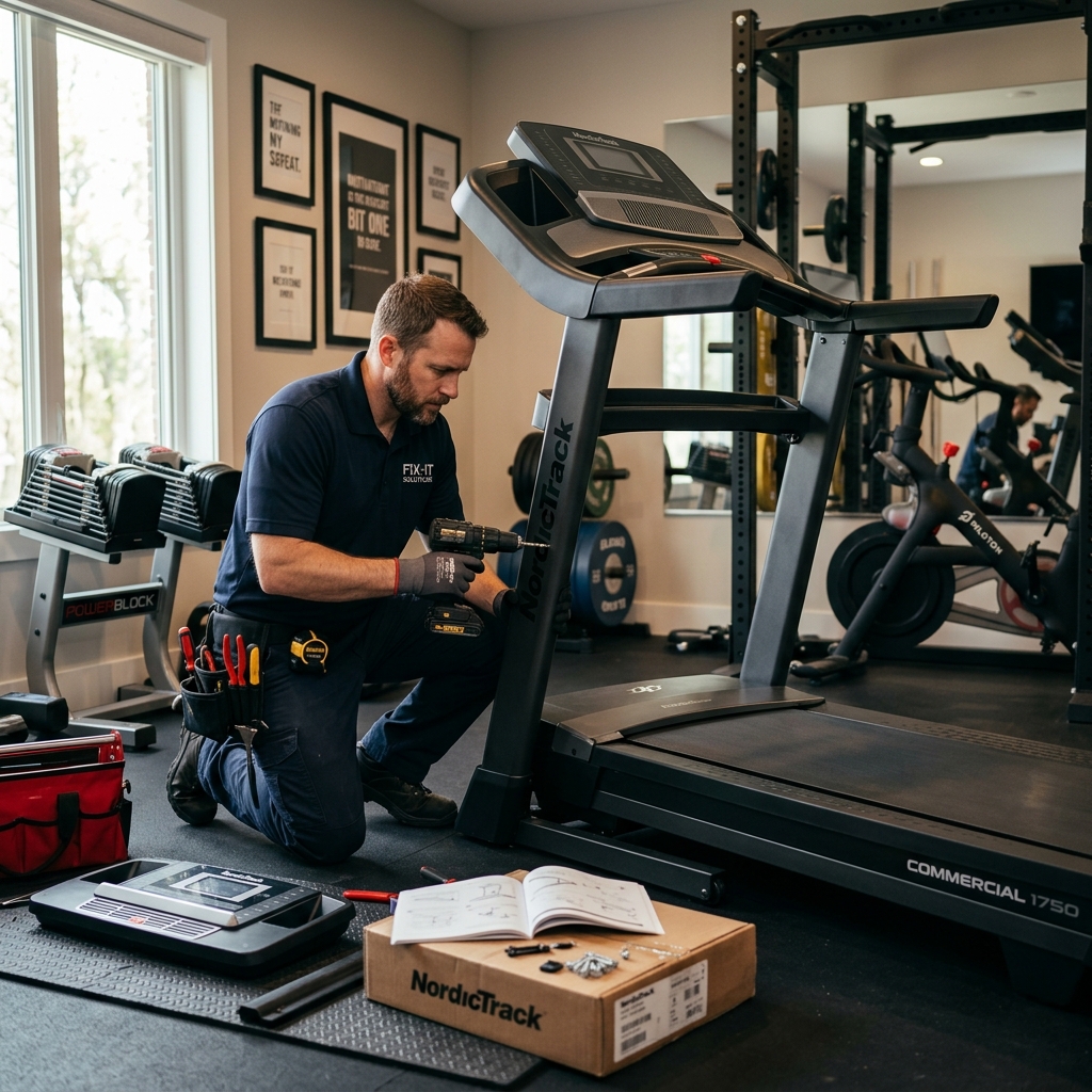 Home Gym Workout Equipment Assembly