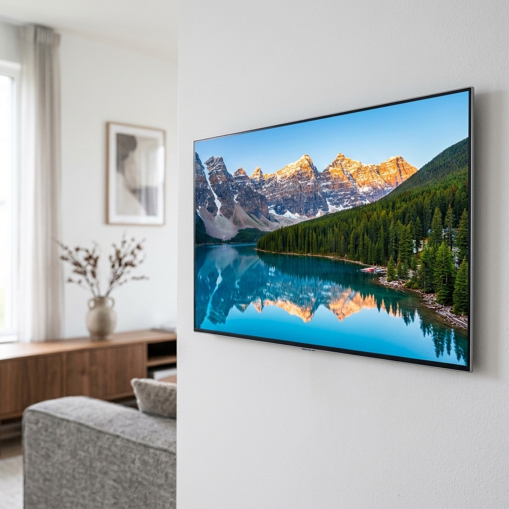Optimized Condo Living Room Mounting